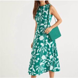 Boden | Dresses | Boden Womens Clarissa Forest Garden Charm Green Blue Sleeveless Midi Dress | Poshmark Boden | Dresses | Boden Womens Clarissa Forest Garden Charm Green Blue Sleeveless Midi Dress | Poshmark